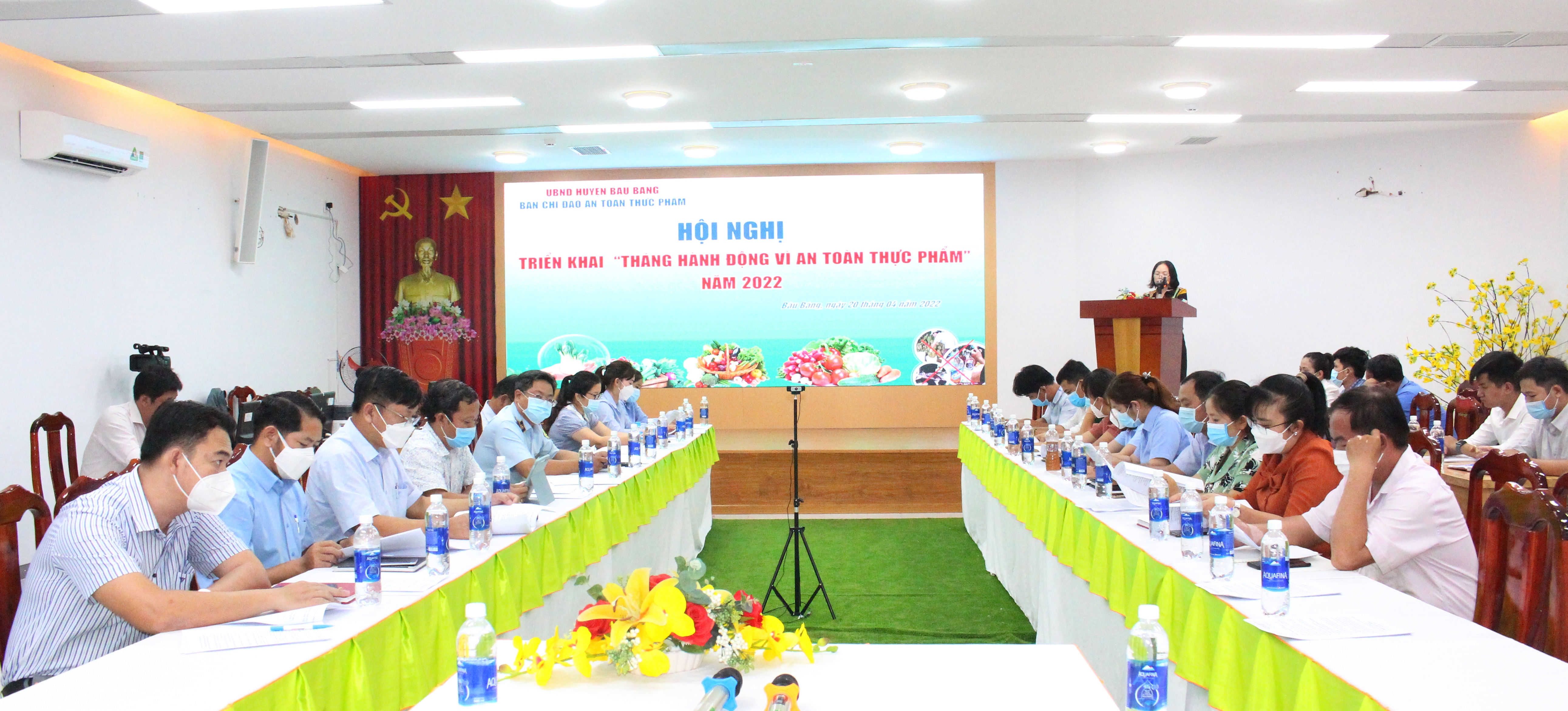 Huyện Bàu Bàng triển khai kế hoạch thực hiện tháng hành động vì an toàn thực phẩm năm 2022