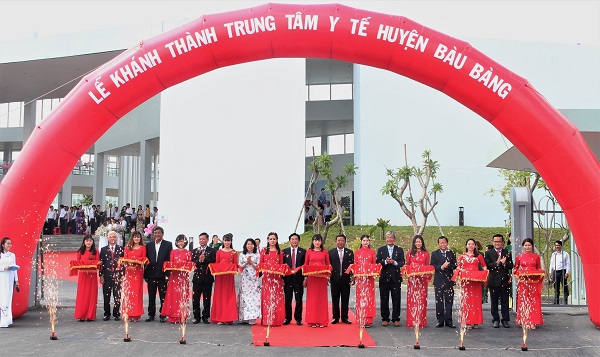 Huyện Bàu Bàng khánh thành Trung tâm y tế - Quy mô 100 giường