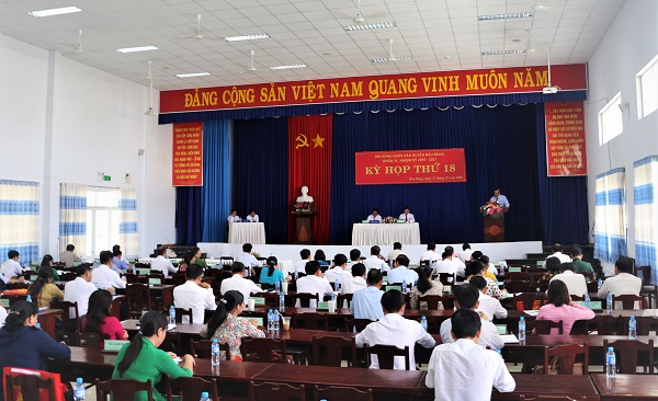 HĐND huyện Bàu Bàng khai mạc kỳ họp lần thứ 18 (thường lệ cuối năm 2020) khoá II, nhiệm kỳ 2016 –2021