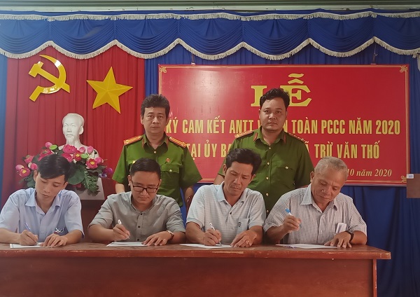 Huyện Bàu Bàng đảm bảo tình hình phòng cháy chữa cháy và cứu nạn cứu hộ