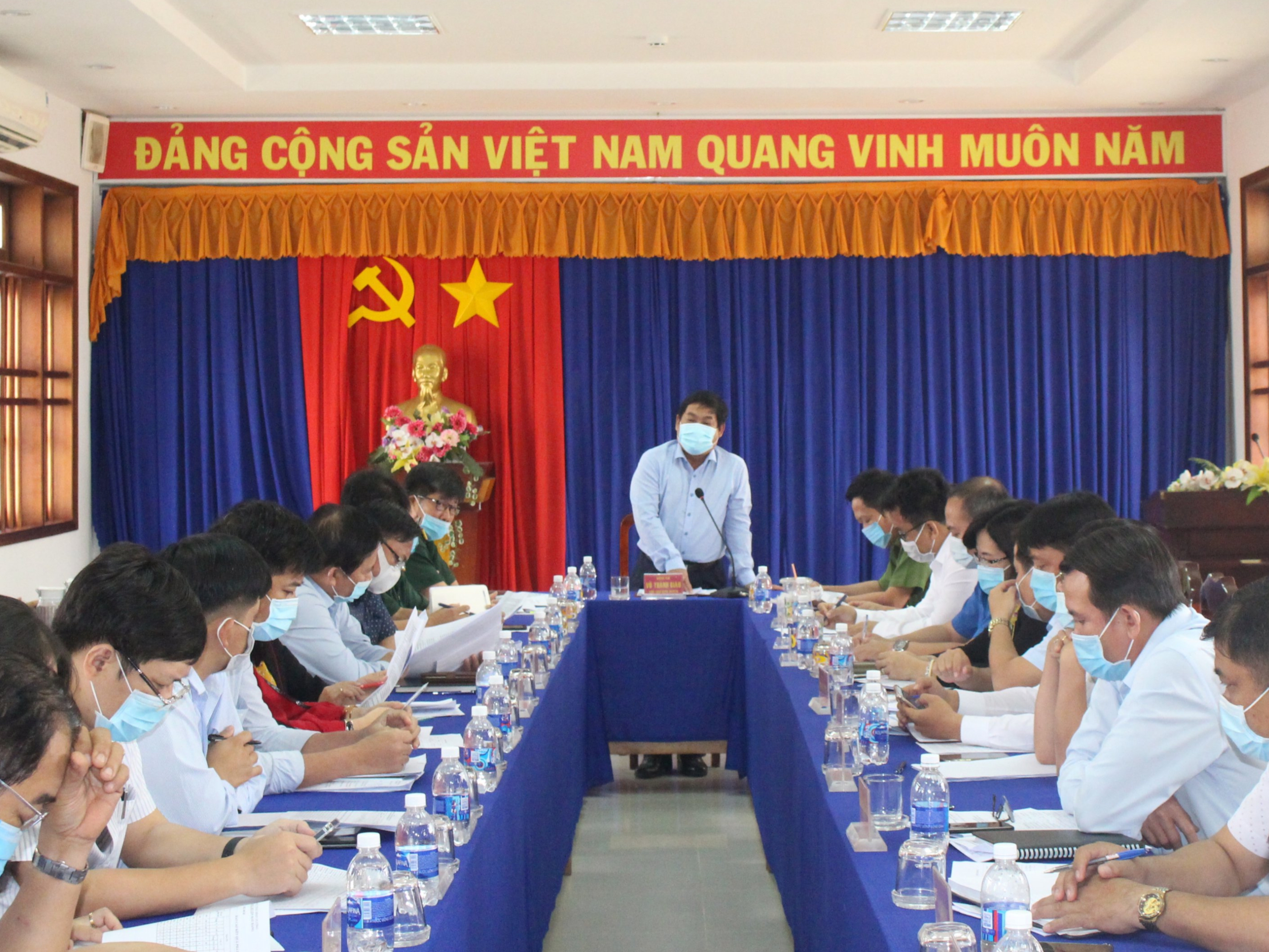 Huyện Bàu Bàng họp Hội đồng nghĩa vụ quân sự huyện
