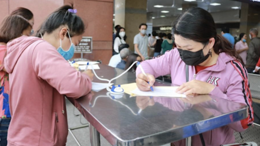 Xã Lai Hưng người dân khai báo y tế đạt 95,9%
