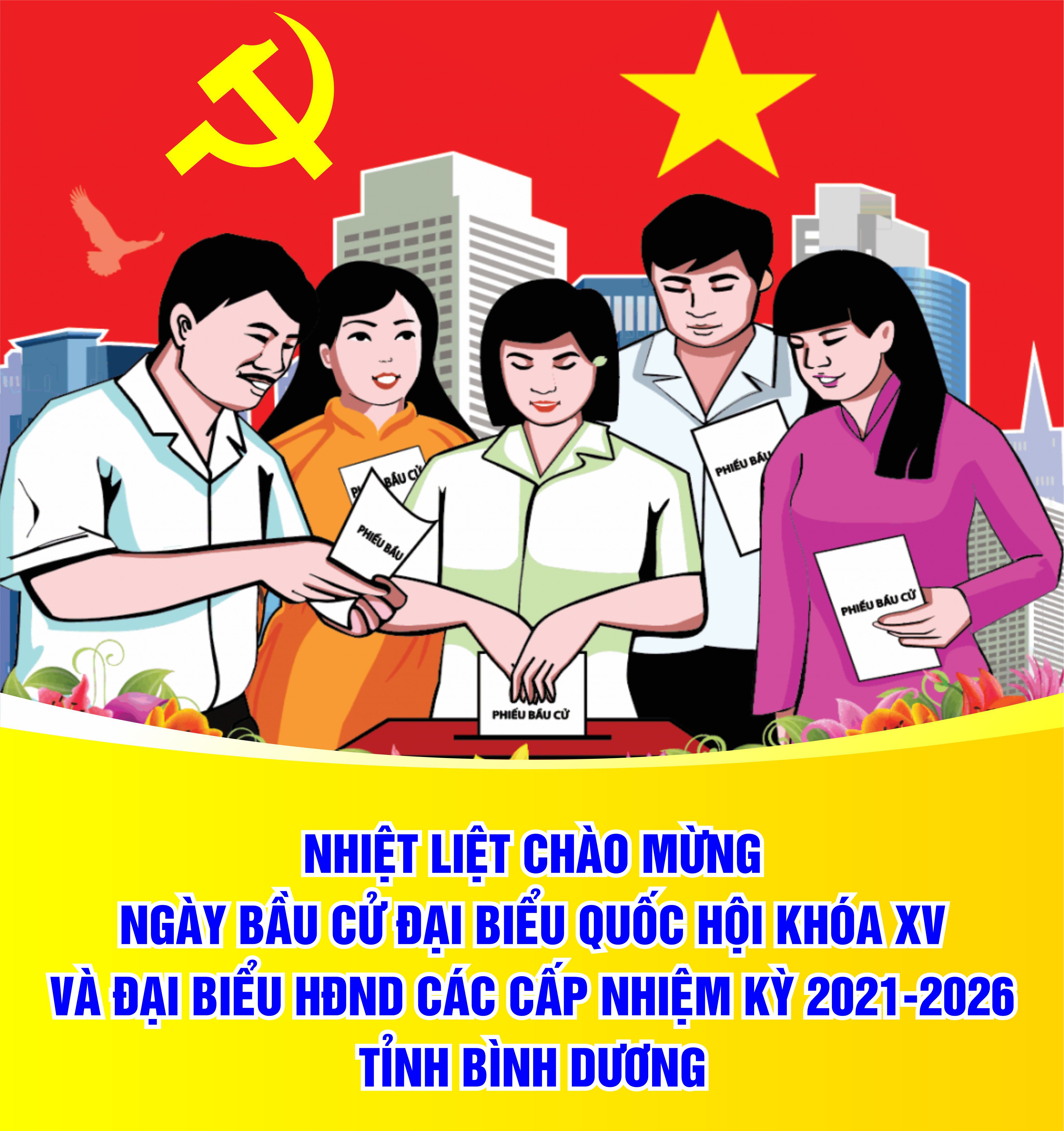 Huyện Bàu Bàng nỗ lực để ngày bầu cử là ngày hội của toàn dân