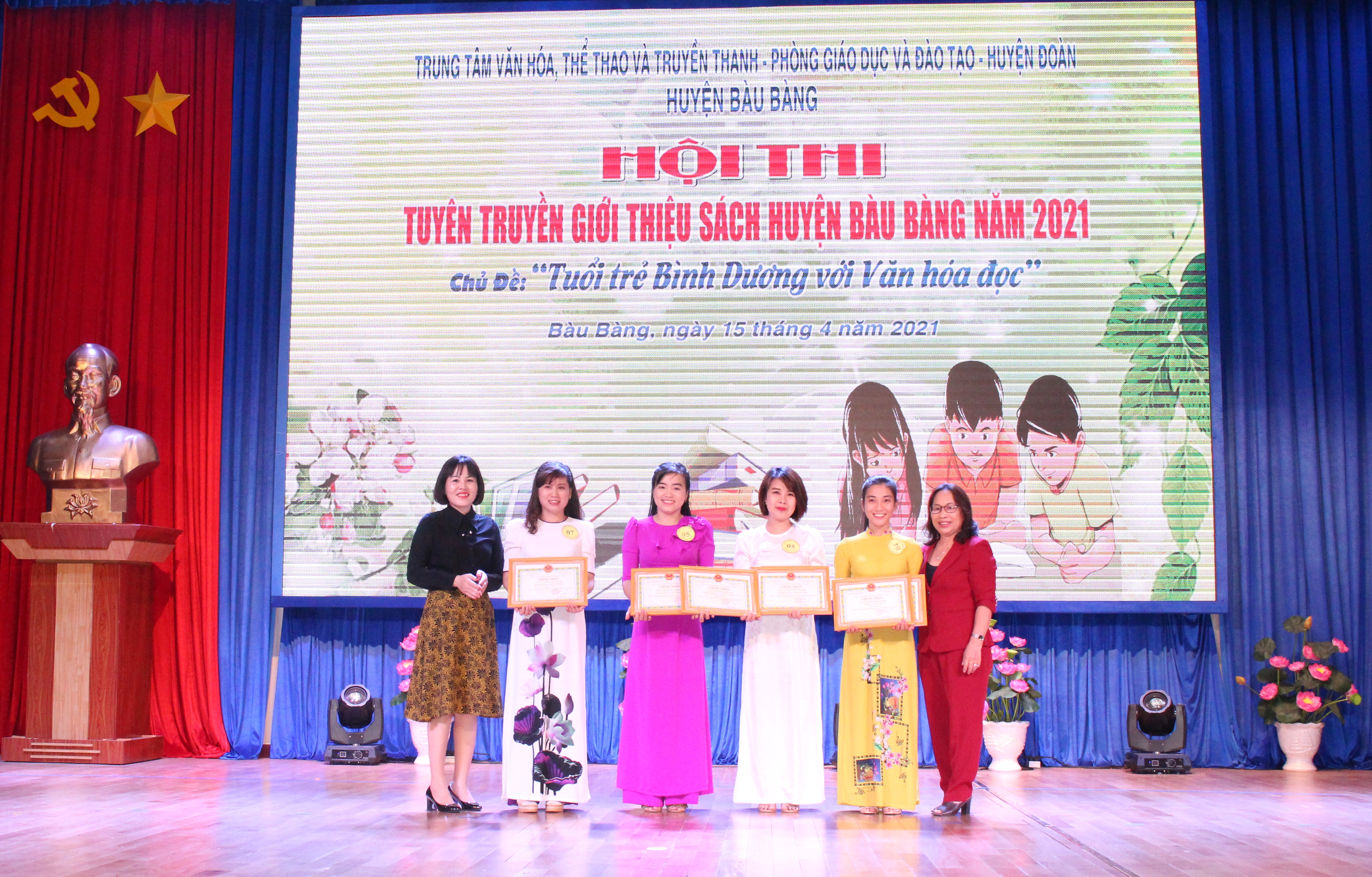 Bàu Bàng tổ chức Hội thi “Tuyên truyền giới thiệu sách” năm 2021