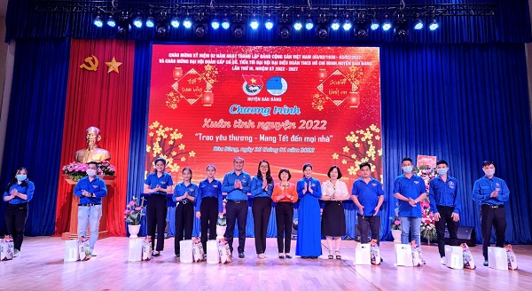 Đoàn thanh niên Bàu Bàng sôi nổi nhiều hoạt động chào xuân Nhâm Dần 2022