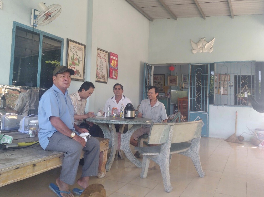 Hội Nông dân Tỉnh Bình Dương thẩm định dự án vay vốn cho hội viên nông dân huyện Bàu Bàng