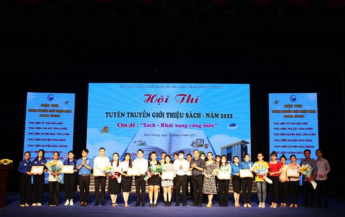 Bàu Bàng đạt giải 3 toàn đoàn Hội thi tuyên truyền giới thiệu sách tỉnh Bình Dương năm 2022