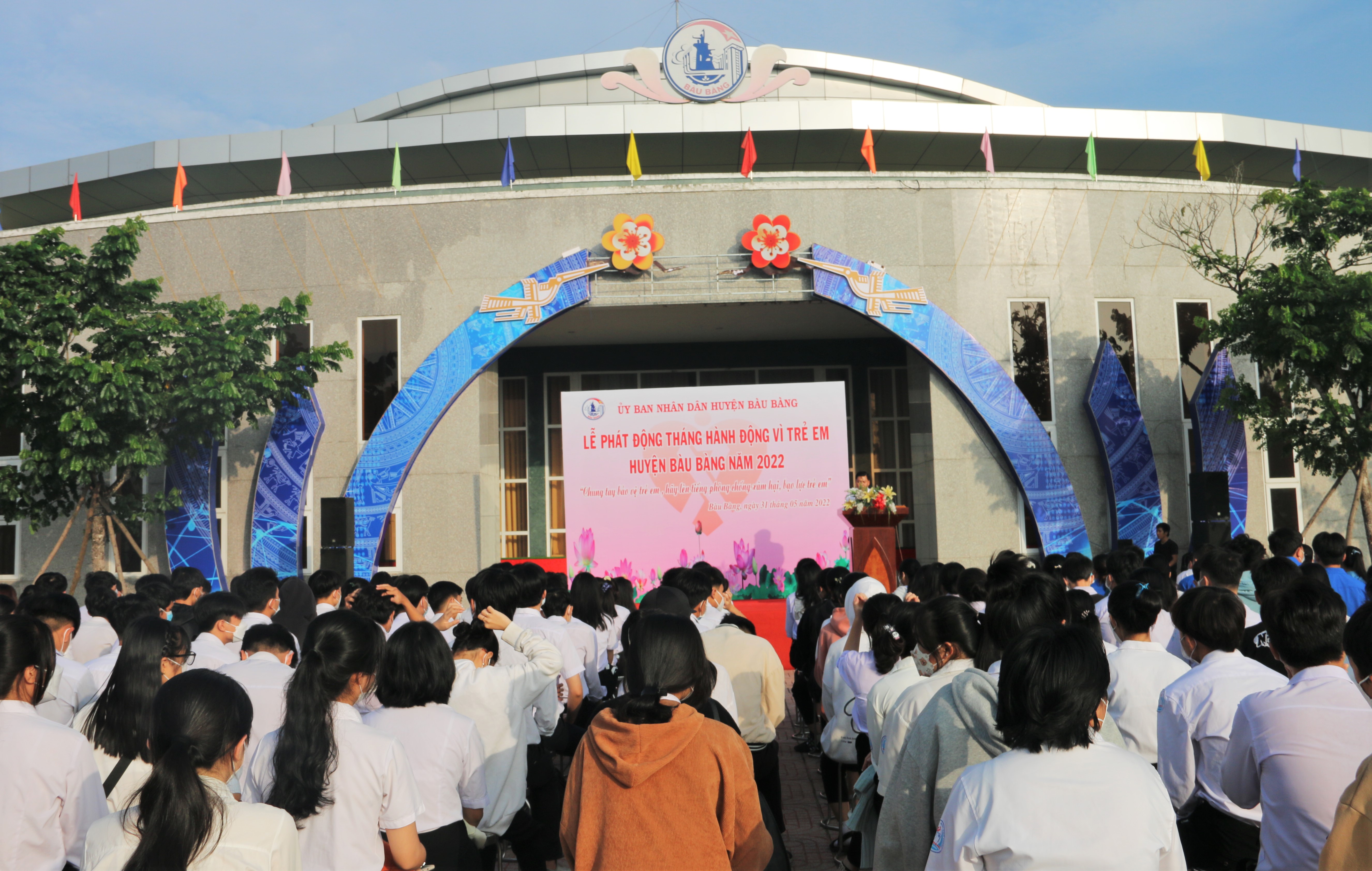 Bàu Bàng phát động tháng hành động Vì trẻ em huyện Bàu Bàng năm 2022