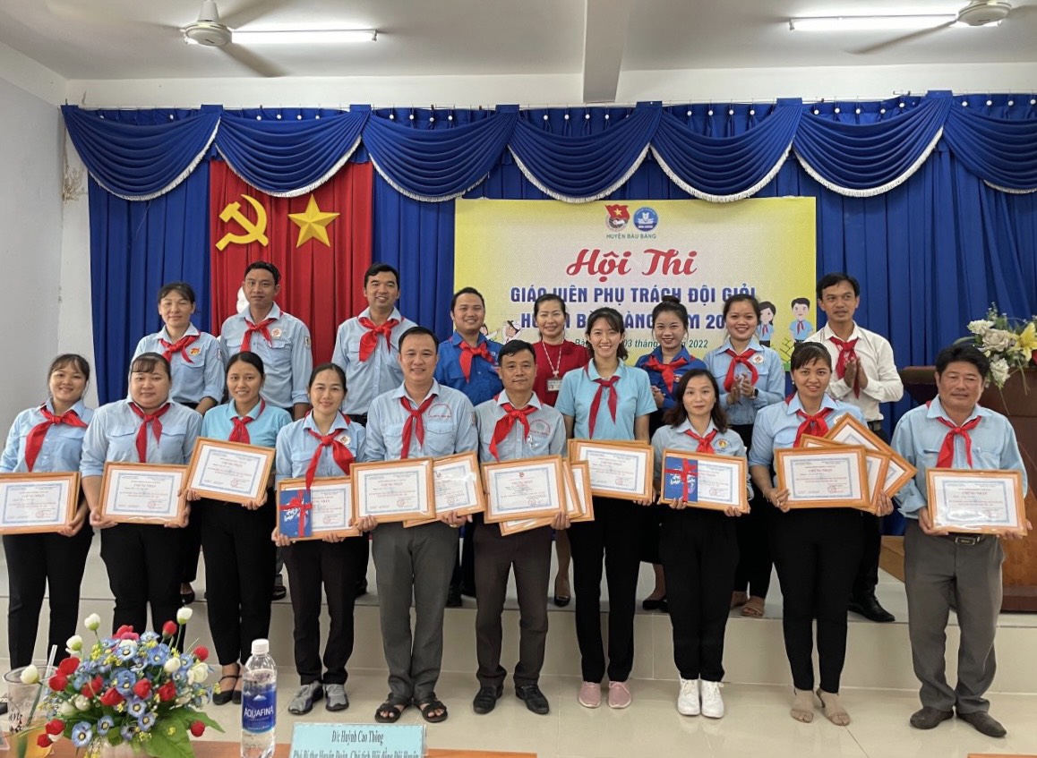 Hội thi giáo viên tổng phụ trách giỏi huyện Bàu Bàng năm 2022