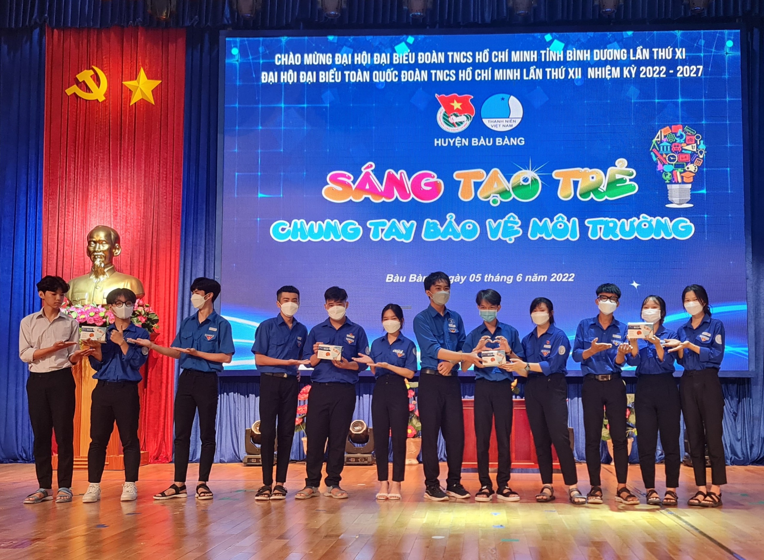 Bàu Bàng tổ chức chương trình sáng tạo trẻ, chung tay bảo vệ môi trường – hưởng ứng ngày môi trường thế giới 05/6