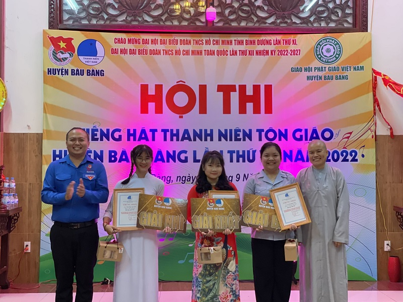 Hội thi Tiếng hát Thanh niên Tôn giáo huyện Bàu Bàng lần VI năm 2022