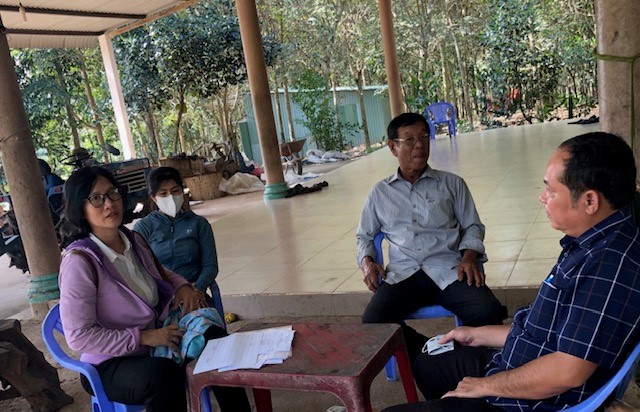 Thẩm định dự án vay Quỹ hỗ trợ nông dân tại Bàu Bàng