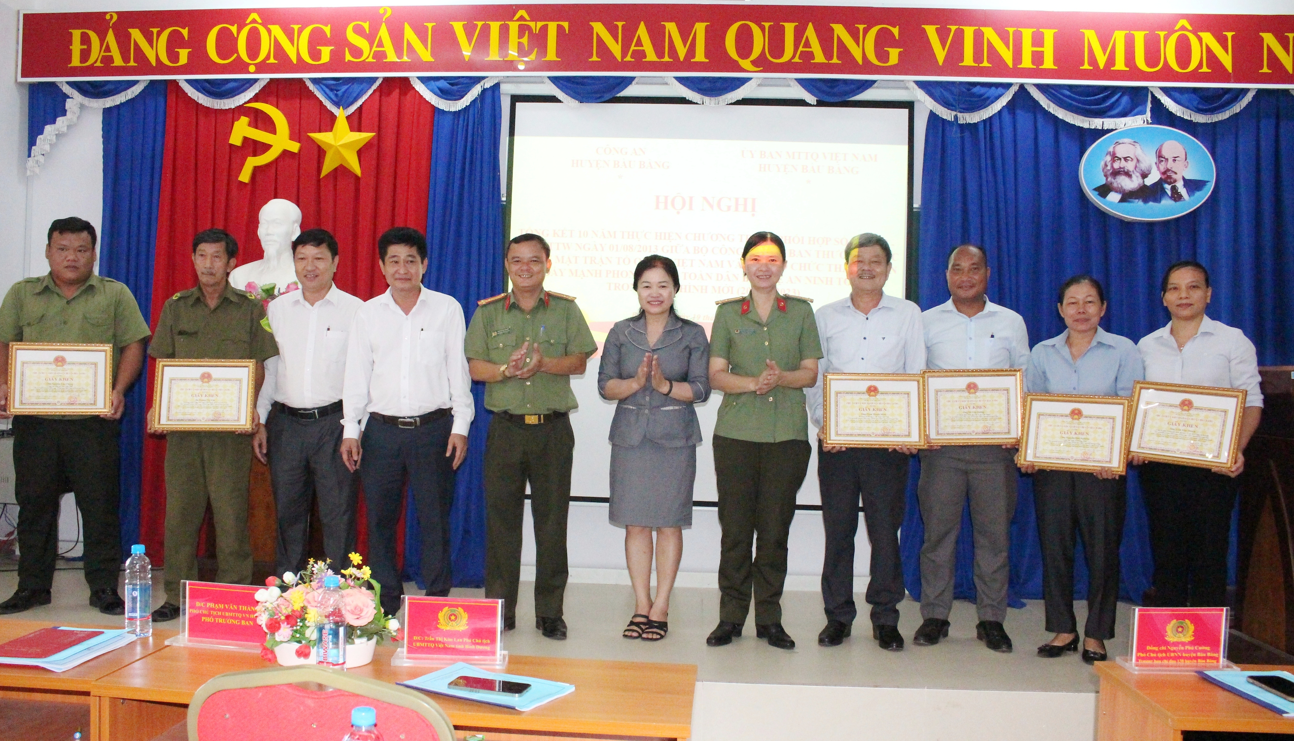 Huyện Bàu Bàng: hiệu quả từ phong trào toàn dân bảo vệ an ninh tổ quốc trong tình hình mới