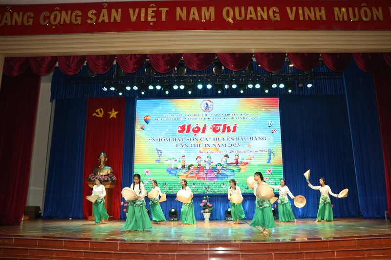 Hội thi “Nhóm hát Sơn ca” huyện Bàu Bàng lần IX năm 2023.