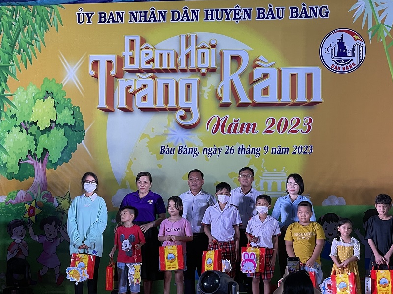 Bàu Bàng tổ chức Chương trình “Đêm Hội trăng rằm” 2023.