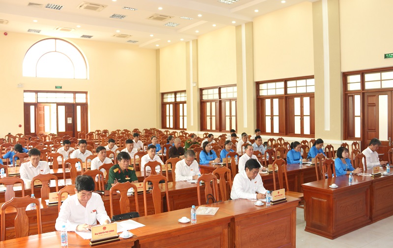 HĐND huyện Bàu Bàng tổ chức khai mạc kỳ họp thứ 8 (chuyên đề), khóa III nhiệm kỳ 2021-2026