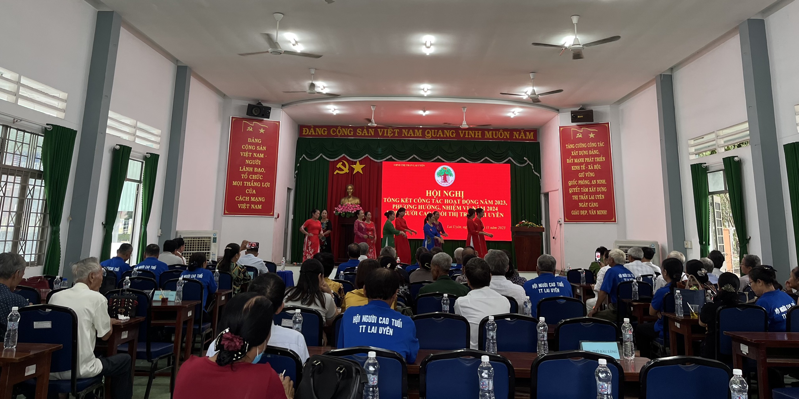 Hội Người cao tuổi thị trấn Lai Uyên tổng kết công tác hội năm 2023