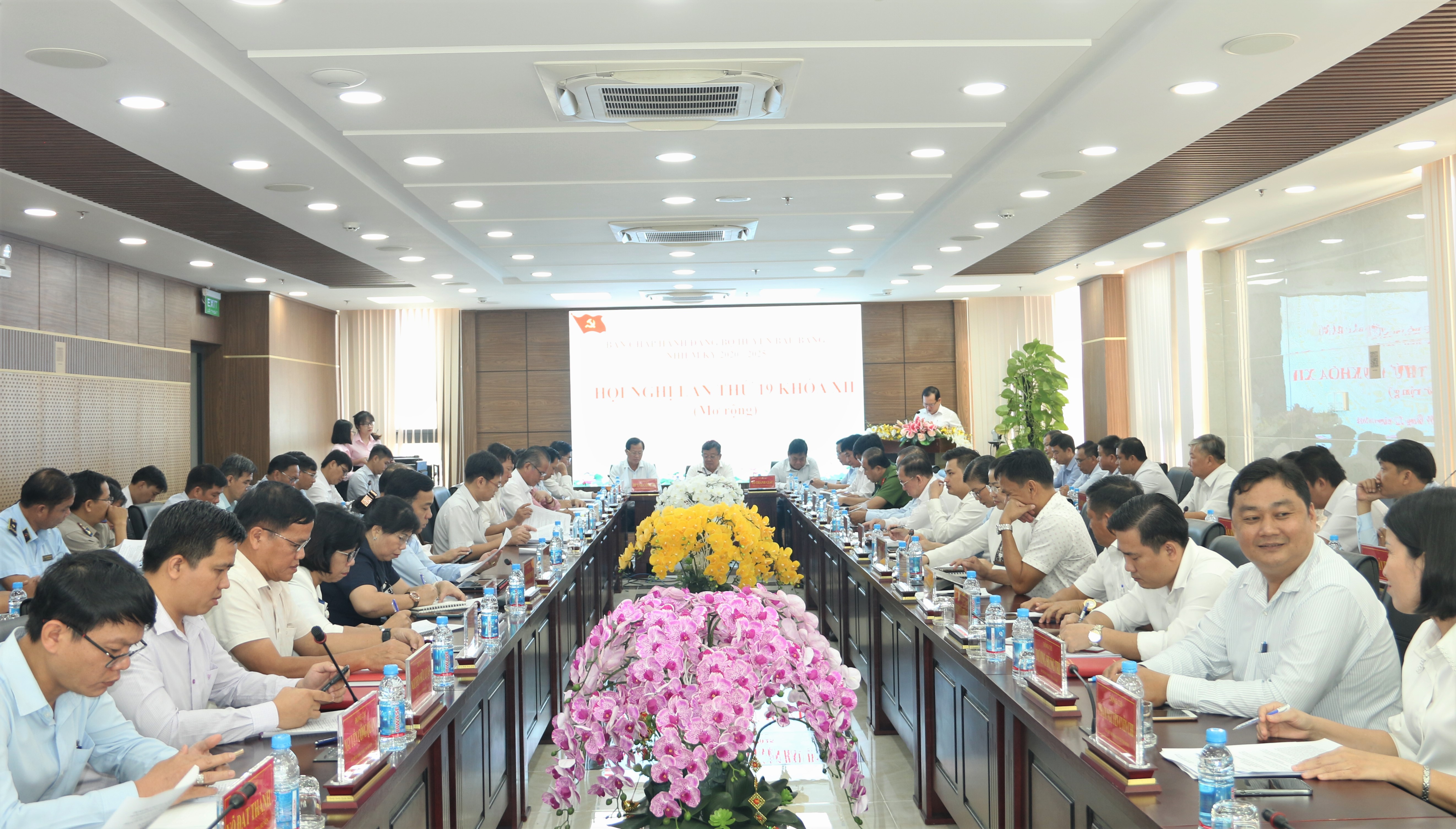 Hội nghị Ban Chấp hành Đảng bộ huyện Bàu Bàng lần thứ 19 - khoá XII (mở rộng)