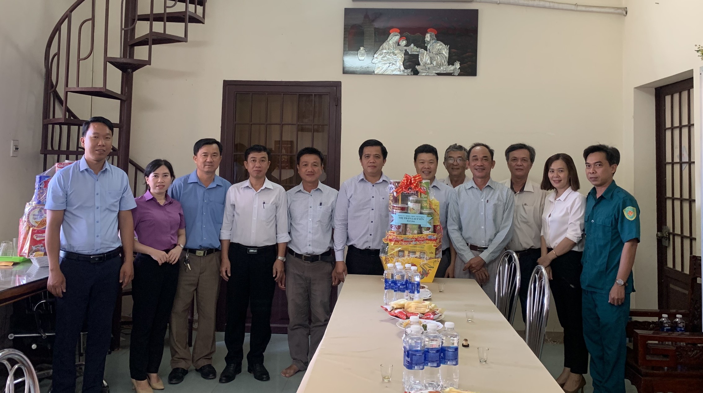 Lãnh đạo thị trấn Lai Uyên thăm và chúc mừng các cơ sở Tôn giáo nhân dịp Tết Nguyên đán Giáp Thìn năm 2024