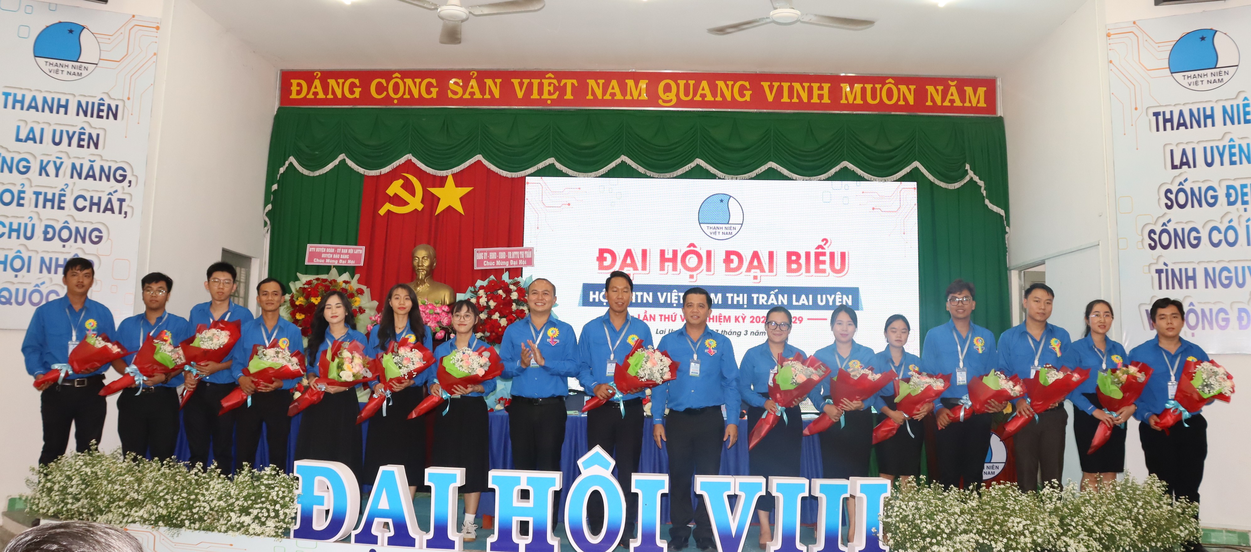 Tổ chức thành công Đại hội đại biểu Hội Liên hiệp thanh niên Việt Nam thị trấn Lai Uyên nhiệm kỳ 2024 – 2029