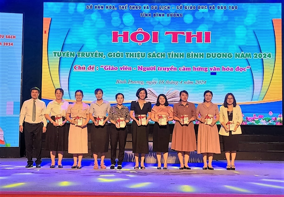 Bàu Bàng đạt giải ba Hội thi tuyên truyền giới thiệu sách tỉnh Bình Dương năm 2024