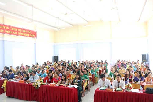 Đại hội đại biểu phụ nữ xã Long Nguyên huyện Bàu bàng lần thứ XI nhiệm kỳ 2016-2021