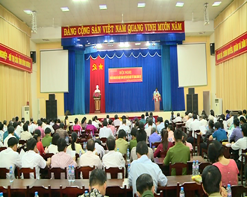 Huyện Bàu Bàng tổ chức Hội nghị triển khai Bộ Luật Dân sự và Bộ Luật Tố tụng dân sự