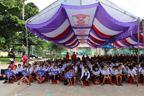 Trường Tiểu học Tân Hưng tưng bừng khai giảng năm học mới 2016-2017