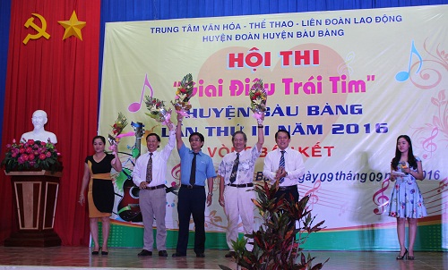 Vòng bán kết hội thi “giai điệu trái tim” huyện Bàu Bàng năm 2016