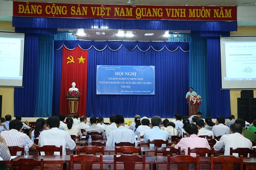 Bàu Bàng tổ chức hội nghị tập huấn nghiệp vụ Phong trào “Toàn dân Đoàn kết Xây dựng Đời sống Văn hóa năm 2016