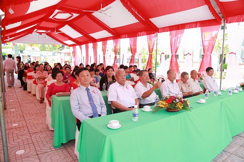 Huyện Bàu Bàng tổ chức Lễ khánh thành trường Tiểu học Lai Uyên A