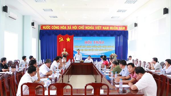 Hội thảo tháo gỡ khó khăn vướng mắc chăn nuôi gà trên địa bàn huyện Bàu Bàng năm 2017