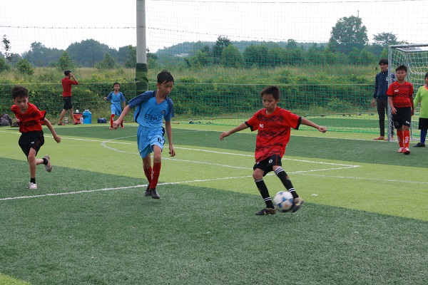 Giải Bóng đá Nhi đồng huyện Bàu Bàng năm 2017