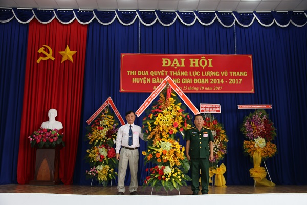 Đại hội thi đua quyết thắng lực lượng vũ trang huyện Bàu Bàng, giai đoạn 2014-2017