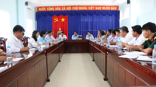 Ủy ban nhân dân huyện Bàu Bàng họp triển khai kế hoạch tổ chức Ngày chạy Olympic vì sức khỏe toàn dân năm 2018