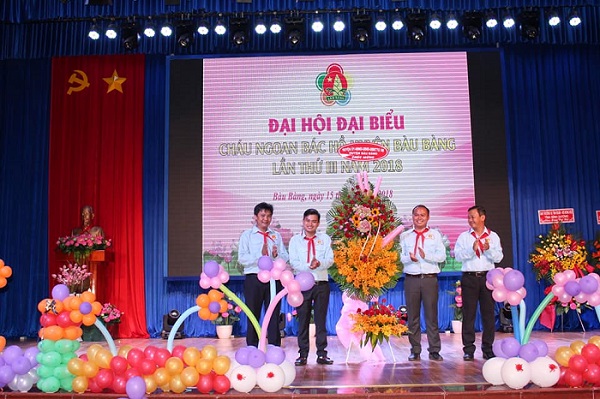 Đại hội Đại biểu Cháu ngoan Bác Hồ huyện Bàu Bàng lần thứ III năm 2018
