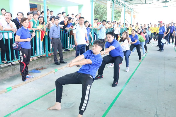 Huyện Bàu Bàng tổ chức Hội thao trong cán bộ, đoàn viên công đoàn năm 2018