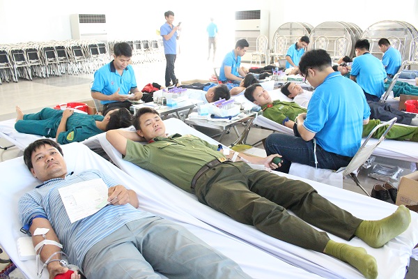 Huyện Bàu Bàng tổ chức hiến máu tình nguyện đợt I/2019