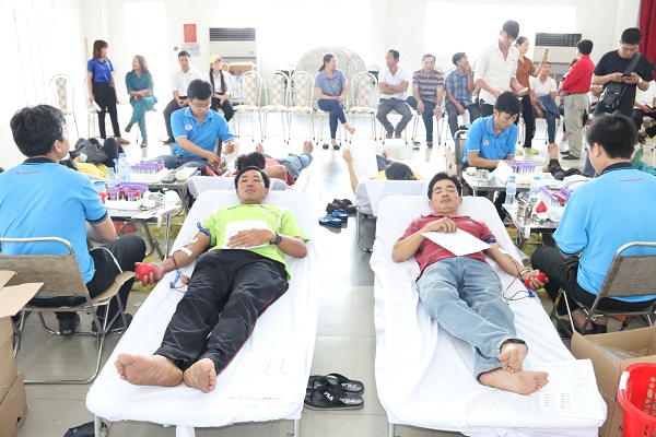 Huyện Bàu Bàng tổ chức hiến máu tình nguyện đợt III/2019
