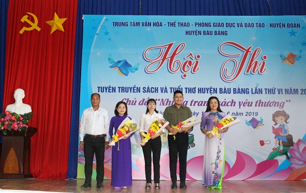 Huyện Bàu Bàng tổ chức Hội thi tuyên truyền sách và tuổi thơ lần thứ VI năm 2019