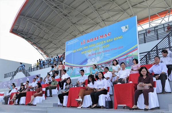 Huyện Bàu Bàng khai mạc Hội khỏe phù đổng năm học 2019 – 2020