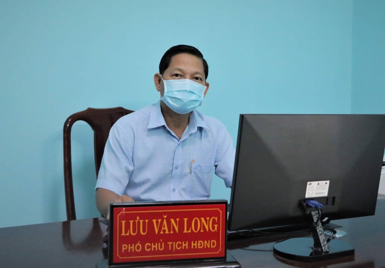 Ông Lưu Văn Long - Phó Chủ tịch HĐND huyện Bàu Bàng. ảnh (Hoàng Tú)