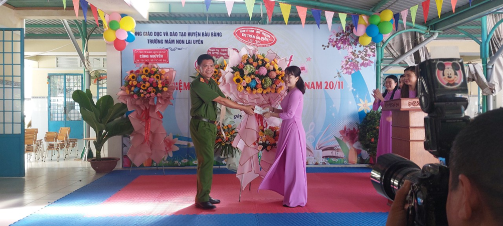 Lễ kỷ niệm 40 năm ngày Nhà giáo Việt Nam 20/11 tại các trường trên địa bàn thị trấn Lai Uyên