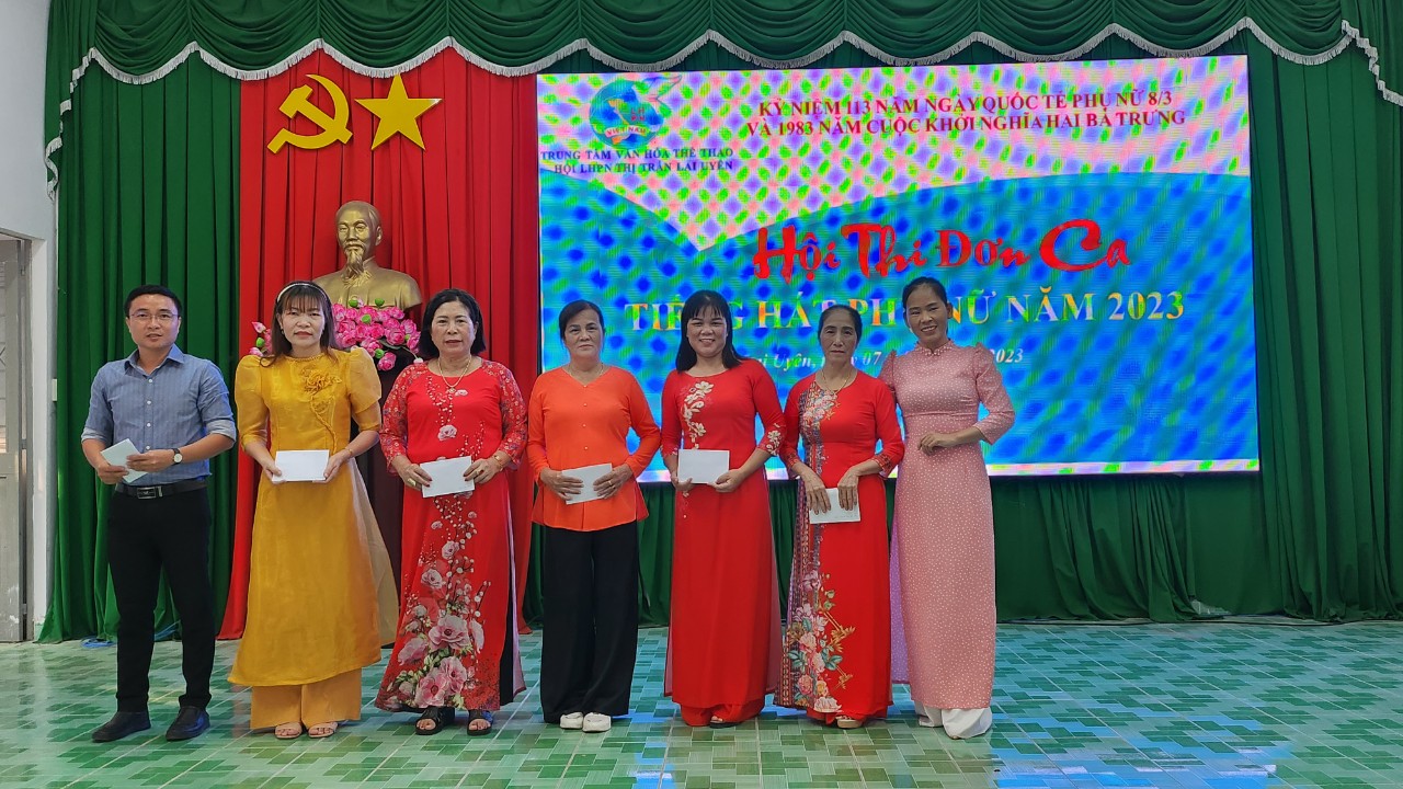 Hội thi “Dân vũ thể thao”, “Tiếng hát phụ nữ” thị trấn Lai Uyên năm 2023