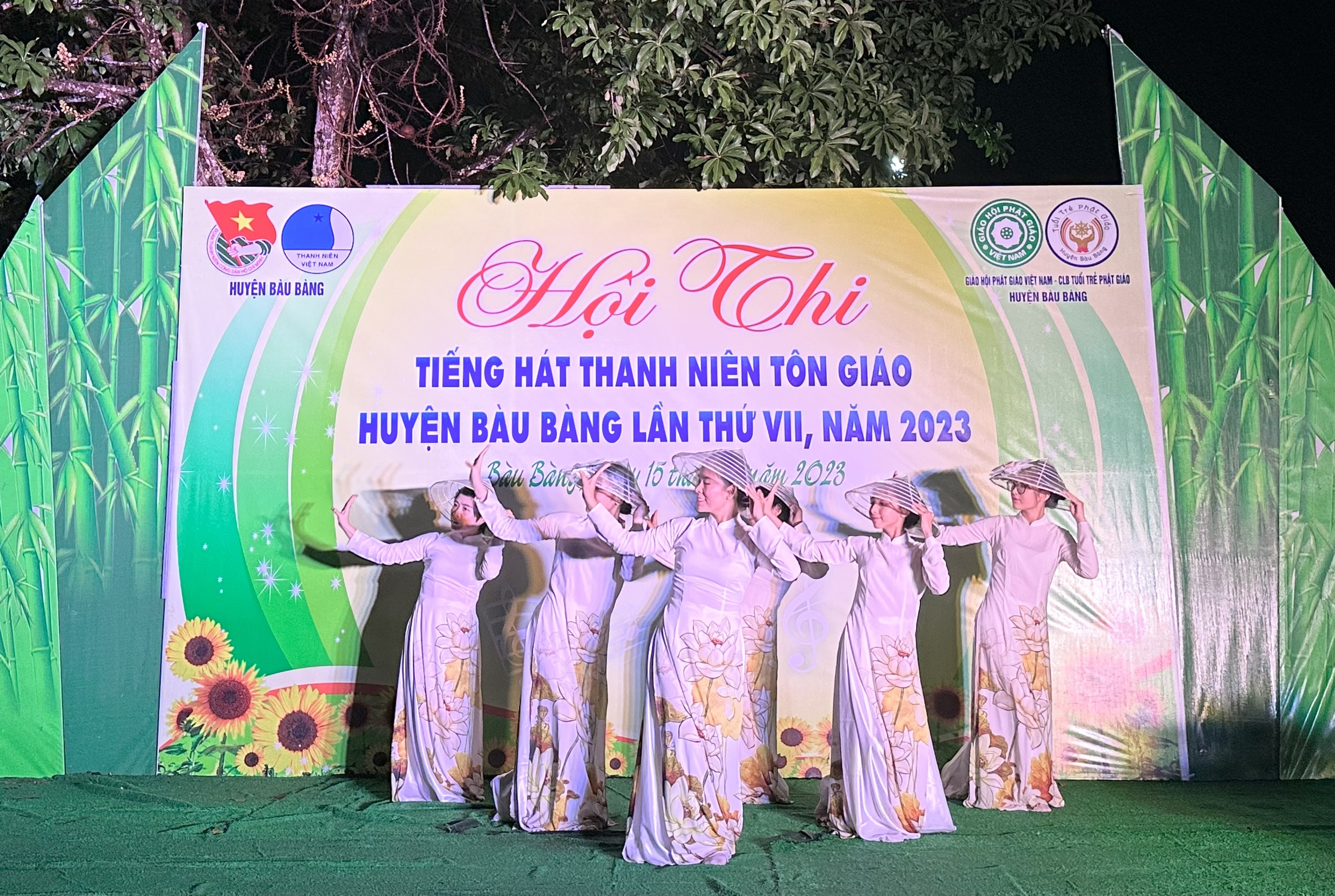 Hội thi Tiếng hát Thanh niên Tôn giáo huyện Bàu Bàng lần VII, năm 2023.