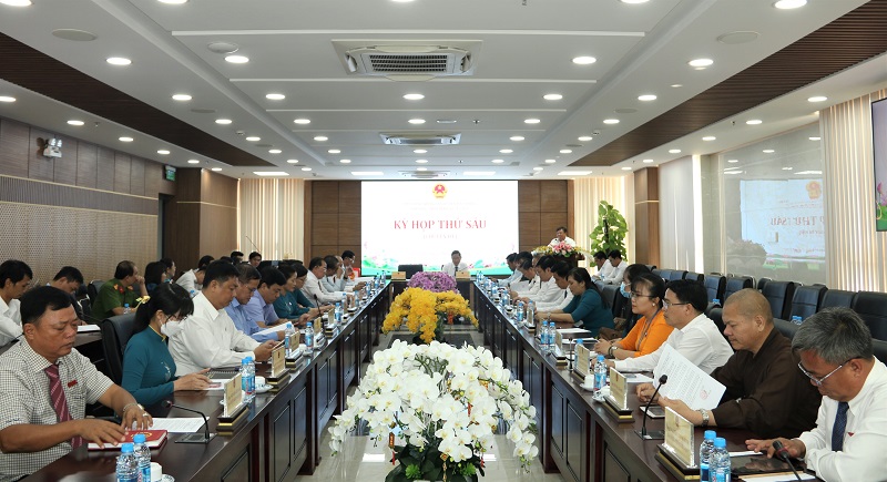 HĐND huyện Bàu Bàng tổ chức khai mạc kỳ họp thứ 6 (chuyên đề), khóa III nhiệm kỳ 2021-2026.