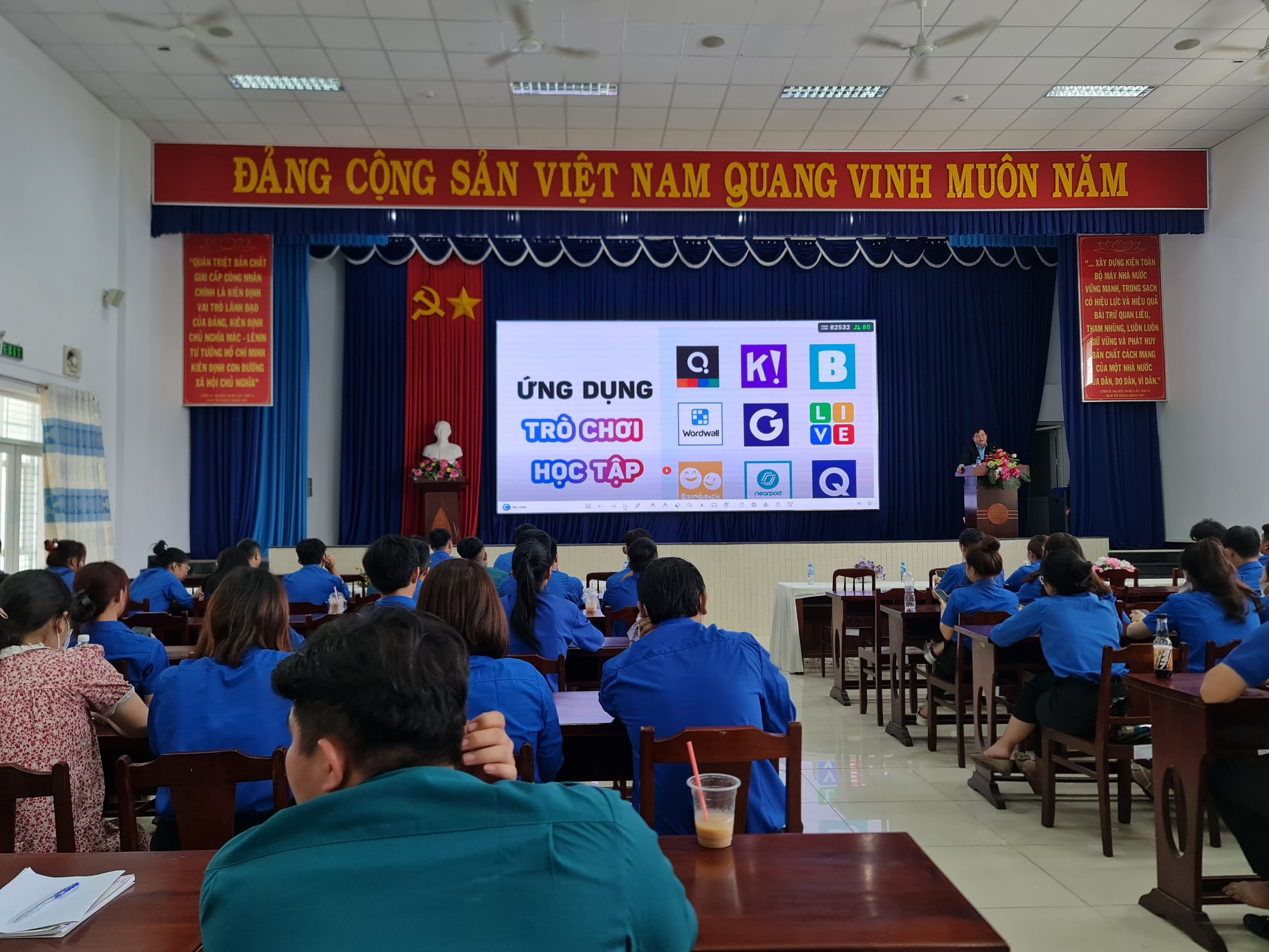 Hội nghị tập huấn, bồi dưỡng nghiệp vụ cho Bí thư, Phó Bí thư các cơ sở đoàn trên địa bàn huyện Bàu Bàng năm 2023.