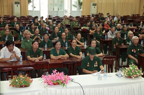 Tổng kết hoạt động Hội Cựu thanh niên xung phong huyện Bàu Bàng năm 2015