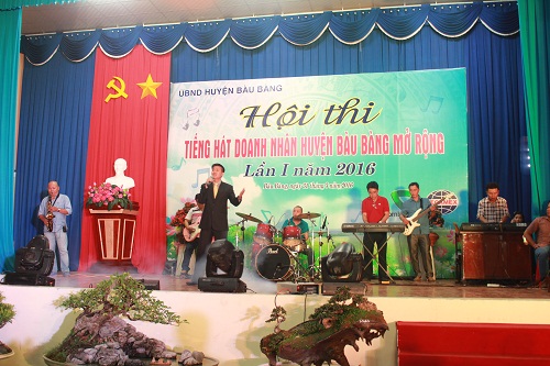 Hội thi tiếng hát Doanh nhân Bàu Bàng mở rộng lần thứ nhất năm 2016