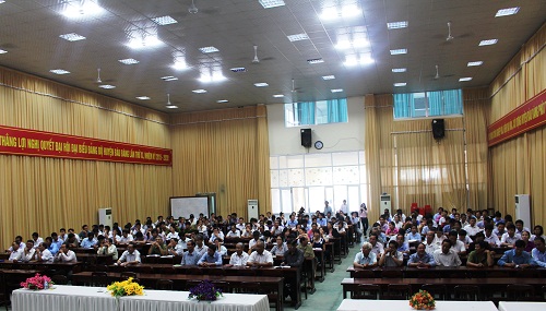 Khai giảng lớp bồi dưỡng chuyên đề “Giáo dục chủ nghĩa yêu nước Việt Nam” năm 2016